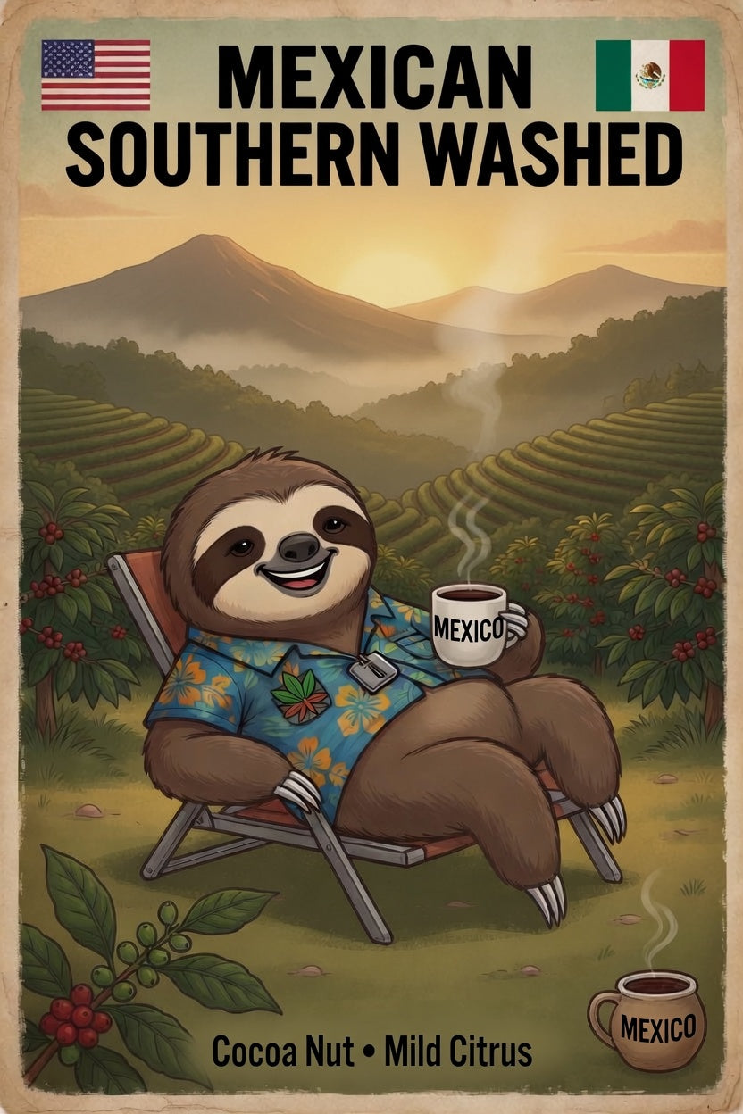 Mexican Southern Washed – Lazy Sloth Coffee