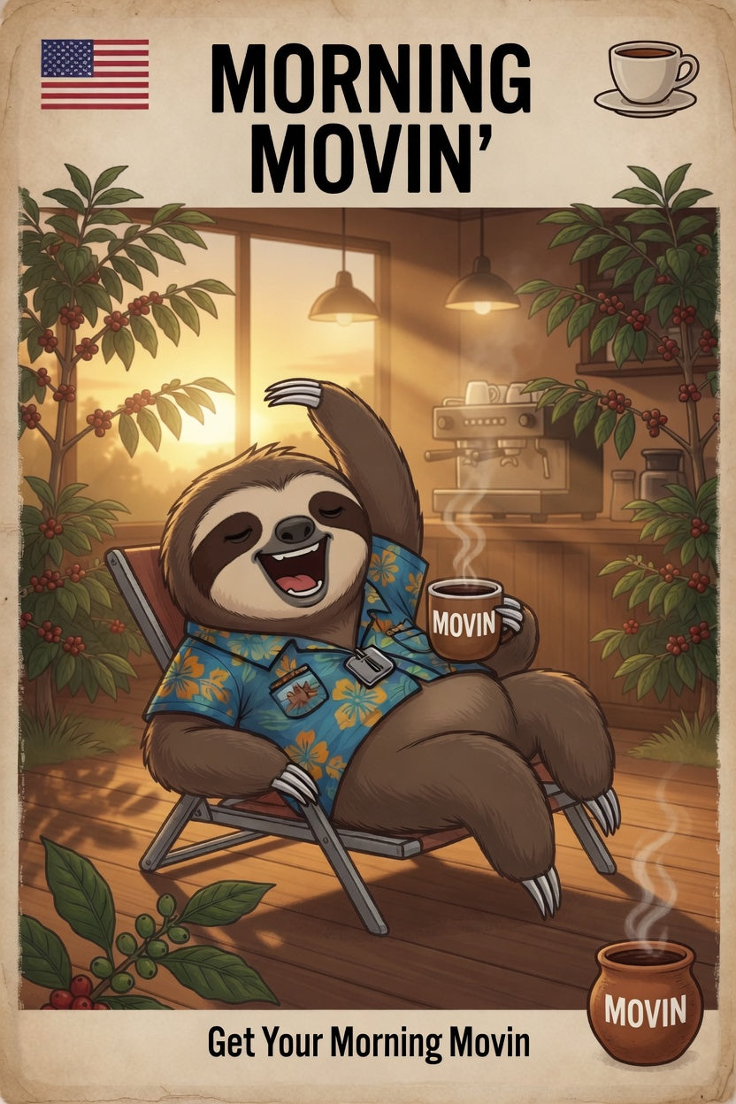 Morning Movin' Blend – Lazy Sloth Coffee